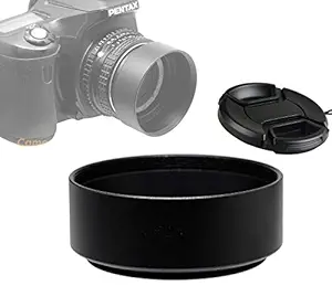 Fotasy 49mm Metal Screw-in Lens Hood for Pentax and Takumar Standard Lens