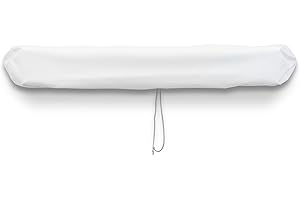 VASNER AirCape – Schutzhülle für Wandheizstrahler, Heizstrahler Abdeckhaube, Infrarot Terrassenstrahler Abdeckung, Infrarotstrahler Haube, handgefertigt, Made in Germany (AirCape L, Weiß)