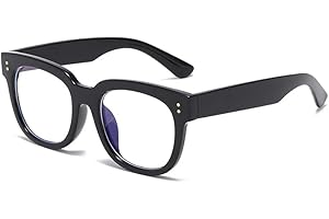 BOUACOUA Occhiali Anti Luce Blu, Anti Eyestrain Anti UV Occhiali da Gaming Computer per Uomo Donna