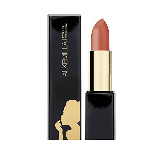 ALKEMILLA - Rossetto in Stick Lunaria - Biologico, Vegano, Non Testato su Animali, Made in Italy - 3,5g