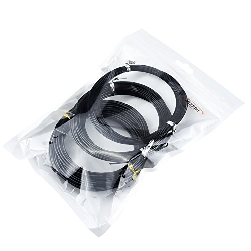 Mudder Aluminiumdraht Training Kabel für Bonsai Baum, Größen 1.0 mm/ 1.5 mm/ 2.0 mm (10m Jedem Größe) - 7