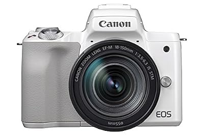 Canon Appareil photo hybride Canon EOS M50 Blanc + EF-M 18-150 mm f/3.5-6.3 STM
