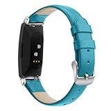 xue binghualoll Armbanduhren aus Leder für Armbanduhren für Fitbit Inspire/Inspire HR
