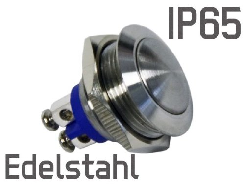 Preisvergleich Produktbild Edelstahl V2A Klingeltaster Klingelknopf Klingel Taster Drücker Klingeldrücker