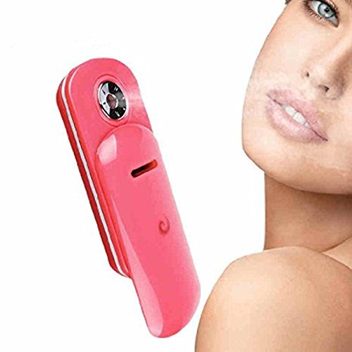 CareforYou® Portable Nano Face Steam Moist Spray Facial Moisturizing Mist Atomization Mister Skin Care Beauty Apparatus Watermelon (Red)
