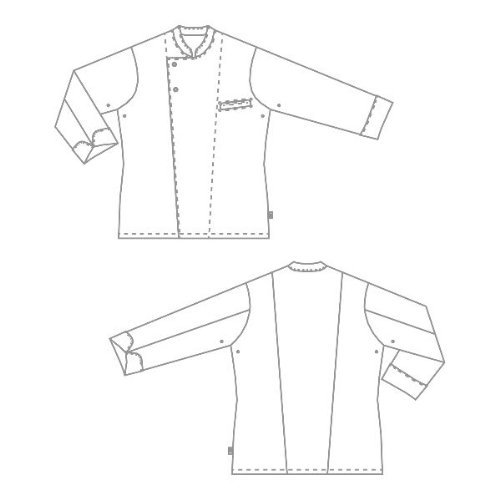 Image-Kochjacke BP GOURMET 1547 | schwarz | Größe L - 2