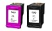 Produktbild 2 Patronen "EcoSerie" für HP CC644EE + CC641EE Nr.300XL BK + Color Deskjet kompatibel