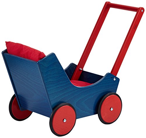 Haba 1625 Puppenwagen blau - 2