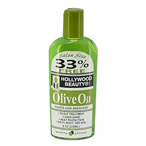 Hollywood Beauty Olive Oil ScalpTreatment, 8 oz (Pack of 4)