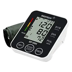 MEDETECH BP Monitor with LED Display (White)
