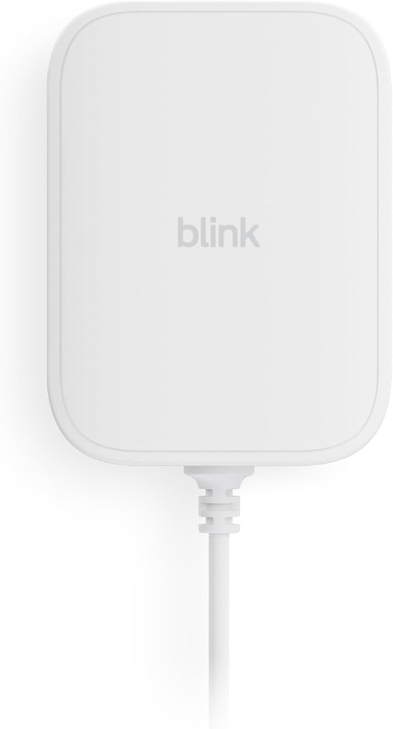 Adaptateur secteur Blink : sonnette filaire 2K+ pour une alimentation continue et une protection ininterrompue