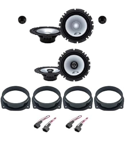 Hertz LINEA UNO K165 Kit Altoparlanti 2 Vie 165 Mm + Supporti Per PEUGEOT Expert (2007-) Anteriore - 5