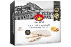 THE GREAT CANADIAN TEA Torta de turron Alicante Plaza del Sol. En Tablette de 150g
