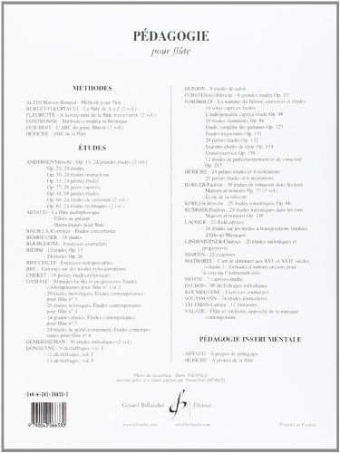 Couverture du livre de Etudes Mignonnes Opus 131 pour flûte