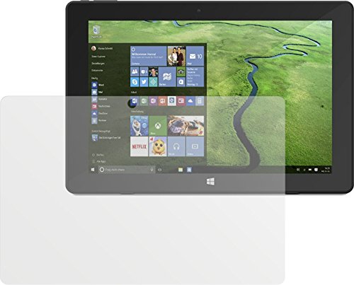 dipos TrekStor SurfTab twin 10.1 Schutzfolie (2 Stück) – Antireflex Premium Folie matt - 2
