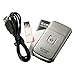 LuckyFine Kemei Men's Pocket USB Rechargeable Electric Foil Shaver Beard Razor Travel