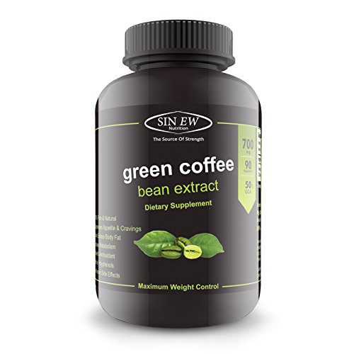 Sinew Nutrition Green Coffee Beans Extract 700 mg (90 Pure Veg Capsules), 100 % Pure & Natural Weight Management & Appetite Suppressant Supplement RS.699 (65.00% Off) - Amazon