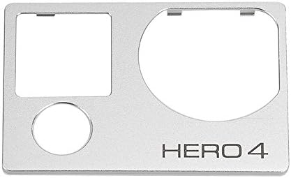 Gran Voo GP 087 silver front Aluminum Alloy for GOPRO Hero4 Silver Hero4 Sport Camera Black