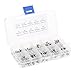Produktbild KKmoon 100pcs 5x20mm 10 Werte Sicherung in Aufbewahrungsbox, Schnell Blasen Glasrohrsicherungen Sortiert Kit Verstrker Amp 0.2A 0.5A 1A 2A 3A 5A 8A 10A 15A 20A¡­