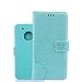 Produktbild Moto G5 Plus Hülle, Lenovo Moto G5 Plus Schutzhülle, Alfort Carving Lederhülle Fashion Design Premium PU Leder Hohe Qualität Tasche Case Cover Kasten Abdeckung Wallet für Lenovo Moto G5 Plus 5.2" Smartphone Funktion Standfunktion Unterstützte Telefone und Magnetverschluss mit Schmetterling ( Grün )