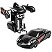 Produktbild Dough.Q RC Transformator Ferngesteuerter Roboter-Auto,Spielzeugauto Modellauto Roboter mit Sprachgesteuerte Verformung + Fernsteuerungsverformung, 360 Grad Rotationsdrift und Bunte Lichter