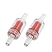 Produktbild Trifycore 2PCs Ventil zurückzukehren, 5.3cm Inline ABS One Way Rückschlagwasserrücklaufventil für das Brenngas, flüssige Luft, Fisch und Zoohandlungen Wasser