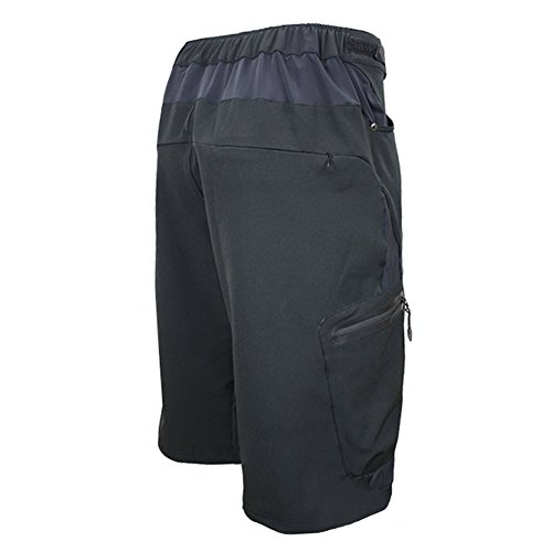 GITVIENAR Herren saugfähige Radsport Hose Strumpfhose Stoßdämpfende Sport-Hose professionelle Bergsteigen Campingplätze Wandern MTB Radfahren Hose - 4