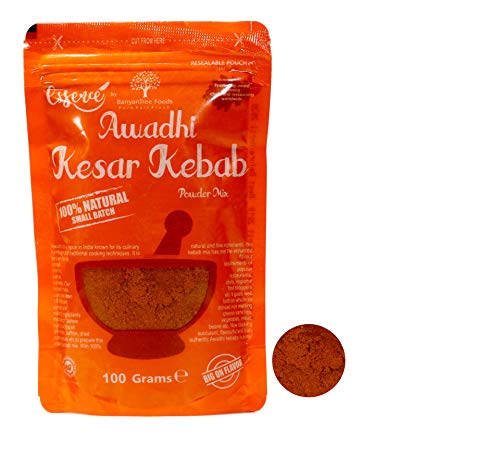 BanyanTree Foods Awadhi Condimento per tandoori kebab / tikka / kofta strofinare per barbecue 100 g