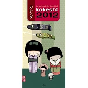 Mon calendrier familial Kokoshi 2012