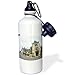 Produktbild Sports Water Bottle Gift, Lenas Photos Travel Fish Eye View Of Biltmore Estate White Stainless Steel Water Bottle for Women Men 21oz