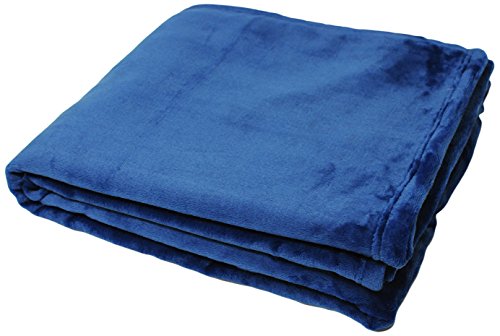 Riva Paoletti Colorado Blue Throws, 140 x 180 cm, Polyester,