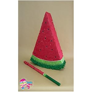 Wassermelonen Pinata (Optionaler Stick)