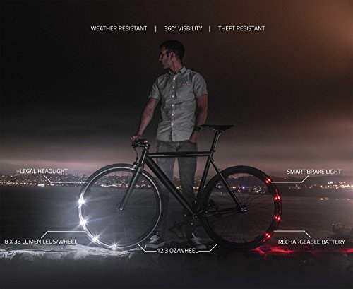 Revolights Eclipse Fahrrad-Beleuchtungs-System, 68,6 cm - 2
