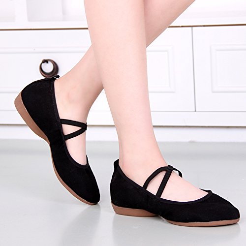 Kphy Flat Dance Shoes President Soft Dancing Shoes Adult