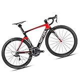 Bicicletta Da Strada Per Città, Pneumatico Pieghevole Ultraleggero Pieghevole, Materiale In Fibra Di Carbonio / Grado Da Gara, Adatto A Persone Di Altezza, Bicicletta Per Famiglie Con Ciclo Sportivo,A,49CM