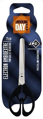 JPC Ciseaux ELECTRON 17cm lame inox bouts ronds Droitiers SB