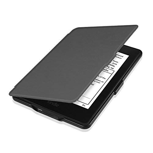 Fintie Kindle Paperwhite Hülle – Die dünnste und leichteste Smartshell Case Schutzhülle Tasche mit auto Sleep / Wake für den neuen Kindle Paperwhite 2015 (mit 300 ppi-Display, 6 Zoll, und integrierter Beleuchtung) und alle Modelle von 2012, 2013, 2014 – Himmelgrau - 9