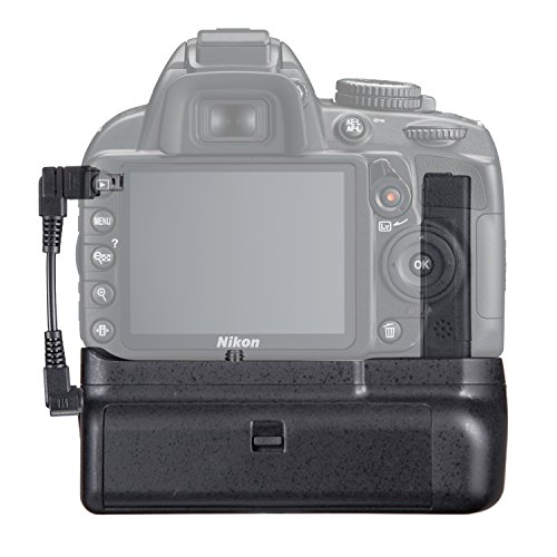 Yeeteem BG-2F Poign  e D alimentation Batterie Grip pour Nikon D3100 D3200 D3300 SLR Compatible avec batteries EN-EL14