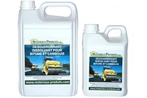 MATPRO Dégoudronnant dissolvant bitume et cambouis 5 L Jaune clair