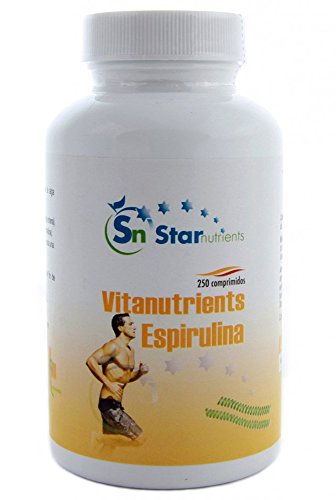 Star Nutri Vitanutrients Espirulina - 250 Cápsulas