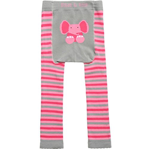 Blade and Rose Baby Girls Elephant Leggings.pink (0-6 months)