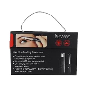 La-tweez Tweezers Illuminating Black - Image 3