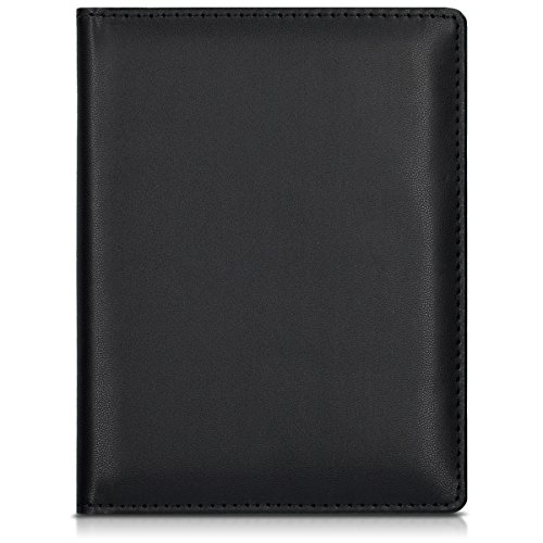 kwmobile Funda con bloqueo RFID para pasaporte y DNI estuche de cuero sint tico para tarjetas de cr dito - cubierta con tarjetero en negro reviews kwmobile Funda con bloqueo RFID para pasaporte y DNI estuche de cuero sint tico para tarjetas de cr dito - cubierta con tarjetero en negro