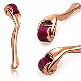 Uskincare Titanio Micro-ago Derma Roller 0.5mm+Istruzioni per l'utente libero-Mi