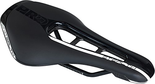 ProStealth saddle, hollow rail, 142mm, black black