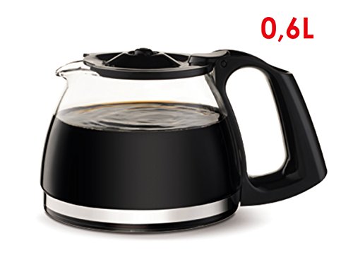 Moulinex FG150813 Subito Kaffeemaschine, 6 Tassen, Schwarz/Edelstahl - 3