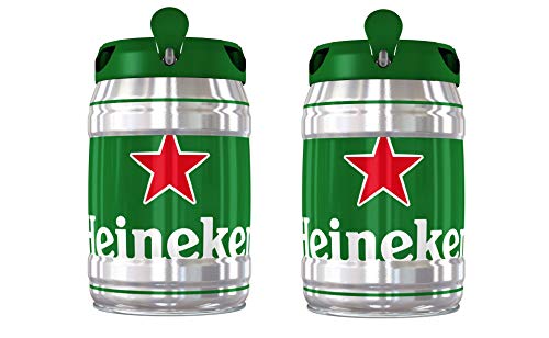 Heineken Cerveza, Barril 2 x 5L - 10L