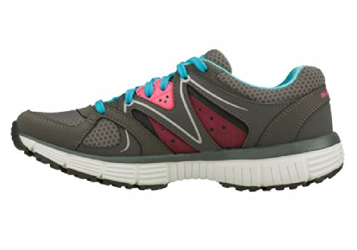 Skechers Womens Agility New Vision Running Trainers Charcoal Blue