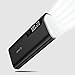 Price comparison product image Portable Charger, EMNT 15600mAh Super High Capacity Portable iPhone charger Ultra Compact External Battery Pack Power Bank With LCD Indicator And LED Torch For iPhone, iPad, Samsung, Nexus, HTC, Huawei and More(Black)
