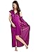AV2 Women Satin Short Nighty with Lace & Robe RS.649.00